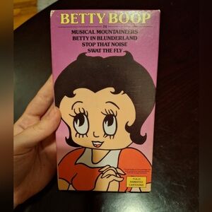 Betty Boop VHS Tape